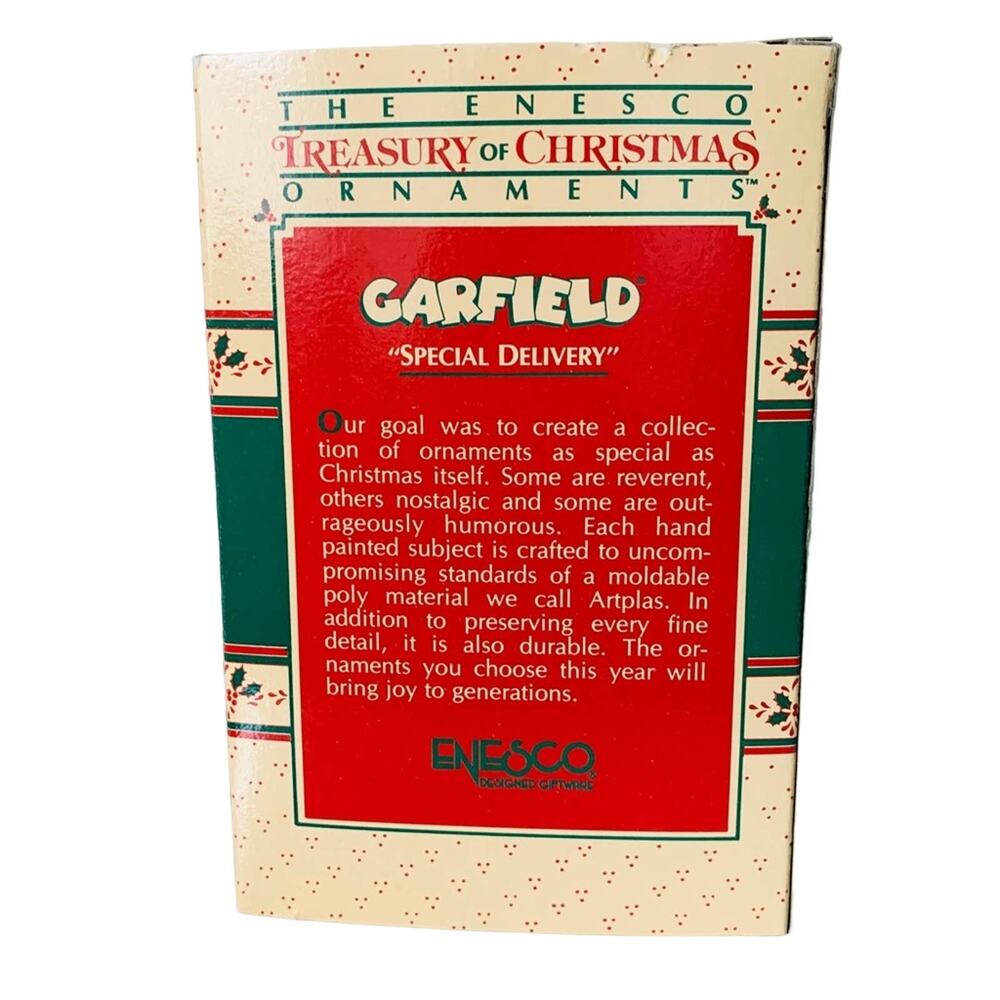 NEW 1981 Garfield Enesco Ornament - Picture 12 of 13